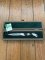 Puma Knife: Puma 1990 Asian Wildlife Collection 'Big Horn Sheep' model SATELITE Folding Knife with Ebony Handle Original Box and matching Warranty #169/200