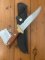 SVORD New Zealand made Svord 280B Bowie Knife 6.5" Swedish Carbon Steel Mahogany Handle