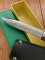 Puma Knife: Puma 1978 Vintage 'MOUNTAIN LION' 3573 Boot Knife with Stag Handle Sheath & Yellow/Green Box