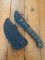 TOPS USA Tom Brown TRACKER  Model #1 with Black Tactical Kydex Knife Sheath