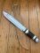 Solingen Germany EUROCUT-WIDDER Enormous 10 1/2" Blade Bowie Knife with Leather Sheath