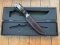 Puma Knife: 2008 Puma Rare German Cougar Stag Antler Knife in Original Wooden Box