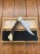 Puma Knife: Puma 1980 Emperor 915 Folding Knife with Stag Antler Handle in Nice Wooden Box