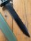 GLOCK Original Austrian Made MILITARY GREEN Saw Back Field Knife with Polymer Scabbard