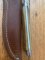 Puma Knife: Puma Vintage Pre-64 USED 3573 Boot Knife with Stag Handle & Custom Sheath