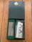 Puma Knife: Original 1980's Green Box Oilstone and Oil Sharpening Set in correct green box