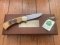 Puma Knife: Limited Edition 1983 715 4 Star Spirit of Massachusetts Scrimshawed Handle in Wooden Presentation Box