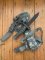 Ontario ASEK Multi-Cam Survival Knife System 5" Blade, Strap Cutter, Sheath & Tactical Thigh/Belt Sheath