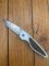 Puma Knife: Puma 2002 Handic Brushed Silver & Stag Slab Linerlock Folding Knife
