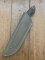 MAFFI SYDNEY AUSTRALIA *Oak Laminate Handled Fixed Blade Knife With Sheath