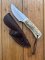 Muela Knife: Muela ORIX Hunting Knife with Stag Handle