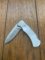 Puma Knife: 1999 Puma 4 Star Mini Folding Lock Knife with Mother Of Pearl Handle