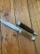 Puma Knife: Puma 1980 Vintage 3573 Boot Knife with Stag Handle & Original Sheath #14081