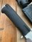 Kizlyar Knife: Kizlyar Original Phoenix Satin Military Knife with Elastron Rubberised Handle and Leather Sheath #628