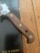 Puma Knife: Puma Rare 1999 Auto White Hunter Knife with Mid Brown sheath and Puma Box