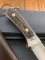 Puma Knife: Puma Limited Edition 113598 Model Rotwildmesser Handmade Knife with Stag Antler Handle