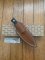 LionSTEEL Italy. Model B40 GBK Handle with Leather Sheath