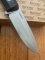 LionSTEEL Italy. Model B40 GBK Handle with Leather Sheath