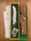 Puma Knife: Rarer 1981 Puma 6373 Skinner with Stag Antler Handle Correct Box and Warranty
