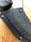 Kizlyar Knife: Kizlyar PIRANHA Hunting Knife with Black Leather Sheath