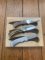 Puma Set of 3 - Mini 4 Star Folding Knife Set in Display