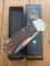 Puma Knife: Puma 2018 4 Star Full Sized Folding Lock Knife with Pflaumen (PlumWood) Handle