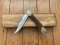 Puma Knife: Puma 1975 Special Edition Emperor 915 Folding Knife with Stag Antler Handle in Puma Wooden Box