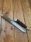 Puma Knife: Puma 1980 Vintage 3573 Boot Knife with Stag Handle & Original Sheath #14081