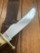 CASE XX USA KODIAK BEAR Knife with Antler Handle and Leather Sheath