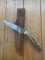 Puma Knife: Early 2000's Puma Pro Hunter Gut Hook Knife with Stag Antler Handle