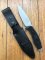 SOG Vintage Original early USA model TL-01 Team Leader Tactical Knife with Heavy Duty Leather Sheath