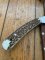 Puma Knife: Puma 2009 Pro Hunter Gut Hook Knife with Stag Handle & German Sheath