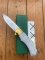 Puma Knife: Set of 4 Special Edition 90's 4 Star Folding Lock Blade Knives wth Custom Corelon Handles