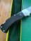Puma Knife: Puma Original 1996 4 Star Folding Lock Blade Knife with Black Ebony Micarta Handle in Box