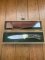 Puma Knife: Puma Original 4 Star Fixed Blade Knife with Stag Antler Handle in Original Wooden Box
