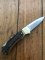 Puma Knife: Puma 1985 USED 745 4 Star Full Sized Folding Lock Knife with Stag Antler Handle *19581
