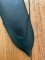 Puma Knife Sheath: Puma Original Rare 2007 Waidblatt Dark Green Leather Knife Sheath