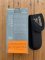 GERBER USA  LARIAT 3.5 Fine Edge Folding Knife with Pouch and Original Box.