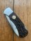 Puma Knife: 2010 Puma 4 Star Mini Folding Lock Knife with Red Jigged Bone Handle