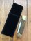 Knife Sheath: Black Velvet soft Folding Knife Pouch Six Pack