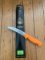 Puma Knife: PUMA Mesentery knife 14.5 cm Blade German Made with Orange Handle