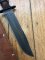 Camillus: Original Camillus NY USA made Marine Corp Combat Knife with Leather Sheath
