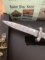 Puma Knife: Puma Medici 2024 Special Limited Edition, Damascus, Mammoth Tooth and Gold Etching in Display Box 0/50