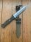 Puma Knife: Puma Original 1983 6379 Bundeswehr Military (Civilian) Knife in original metal sheath