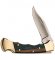 Buck Knife: Buck Ranger Folding Lock Knife with Finger Groove Model 112FG