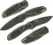 Kershaw Knife: Kershaw Blur Olive/Black Folding Knife