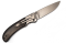 Puma Knife: Puma Tec Ebenholz (Ebony Wood) Folding Liner Lock Knife