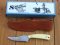 Schrade USA-Made Vintage Ducks Unlimited Scrimshawed Sharp Finger