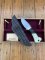 Mackrill Custom Knives 1995 No.2 SCI Limited edition Cape Buffalo Horn/Bone Handle#89-100