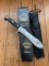 Puma Knife: Puma Special African Cape Buffalo Edition White Hunter with Black Leather Sheath